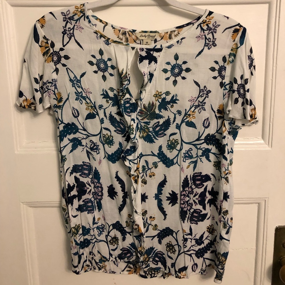 Flowy floral top